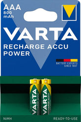 Varta Επαναφορτιζόμενες Μπαταρίες R2U AAA 800mAh (2τμχ)